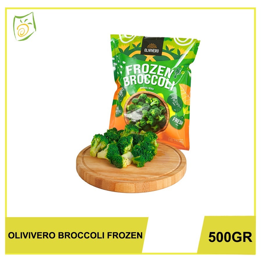 

Olivivero Broccoli Frozen 500gr - Broccoli Beku Kemasan 500gr