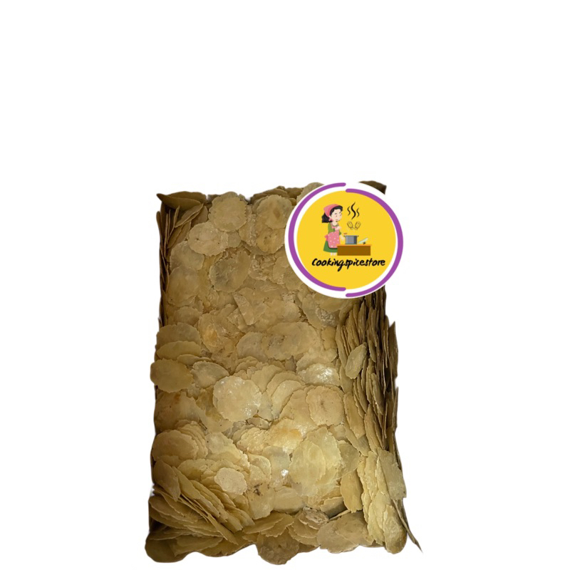 

EMPING KECIL TIPIS 100gr / 250gr emping kualitas super