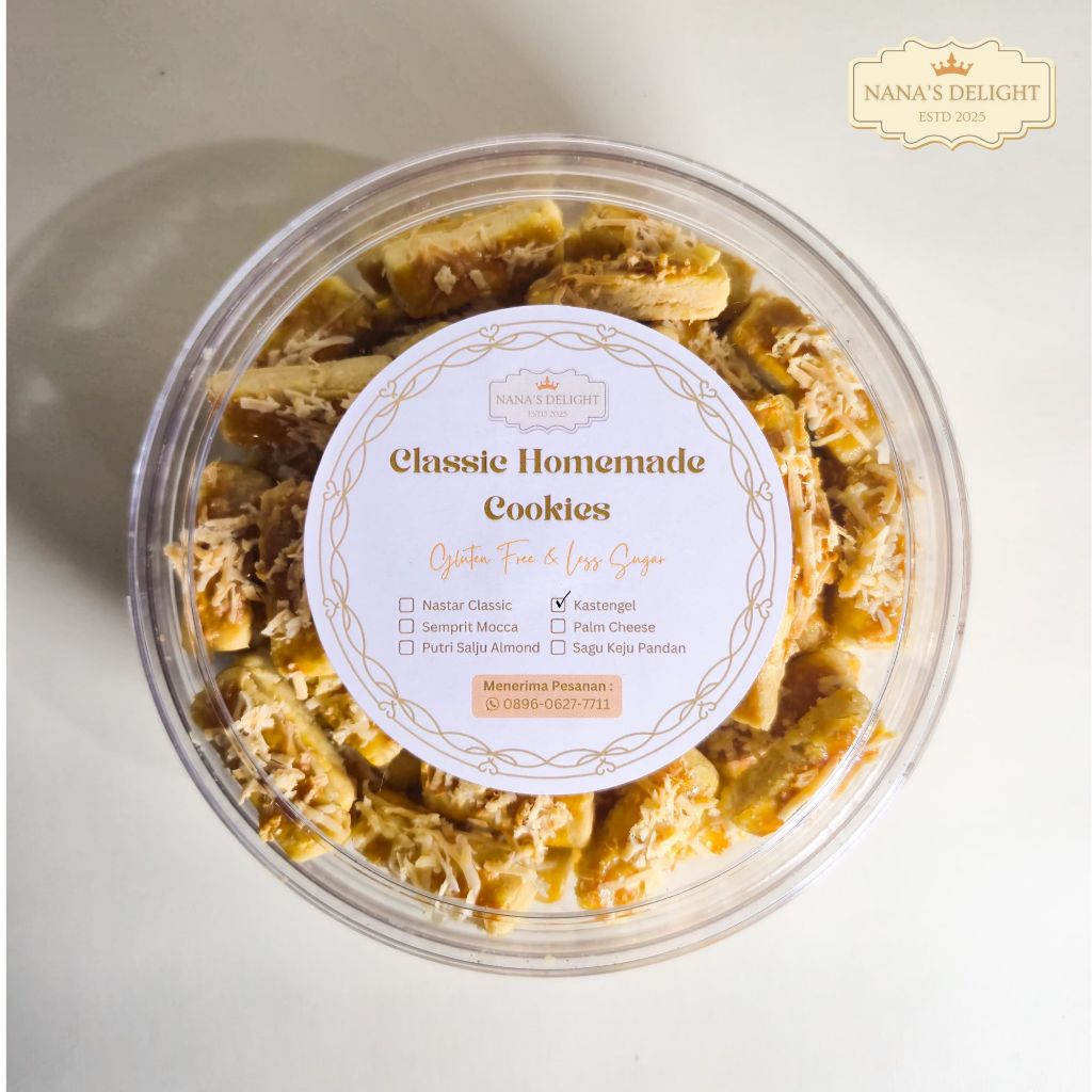 

Nana's Delight - Kastengel Wisjman Gluten Free & Less Sugar