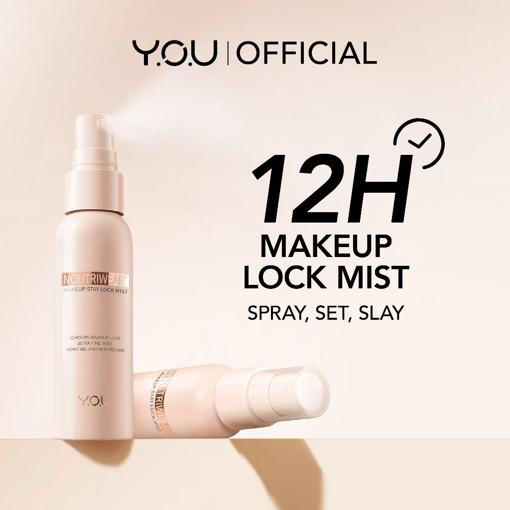 LADY LOOK | YOU NoutriWear+ Makeup Stay Lock Mist Setting Spray