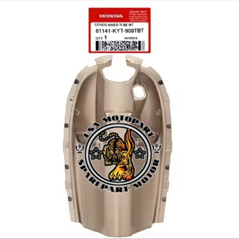 81141-KYT-900TBT Cover Inner Dashboard Kontak Legsil Kunci Kontak Honda Scoopy Karbu 2010 2012 2013 