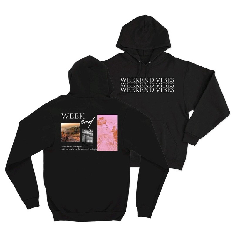 Hoodie Jumper Weekend Vibes