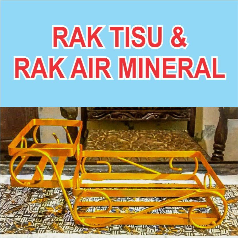 RAK MINUMAN LEBARAN/RAK MINUMAN GELAS + TEMPAT TISSU SERBAGUNA KOKOH MURAH