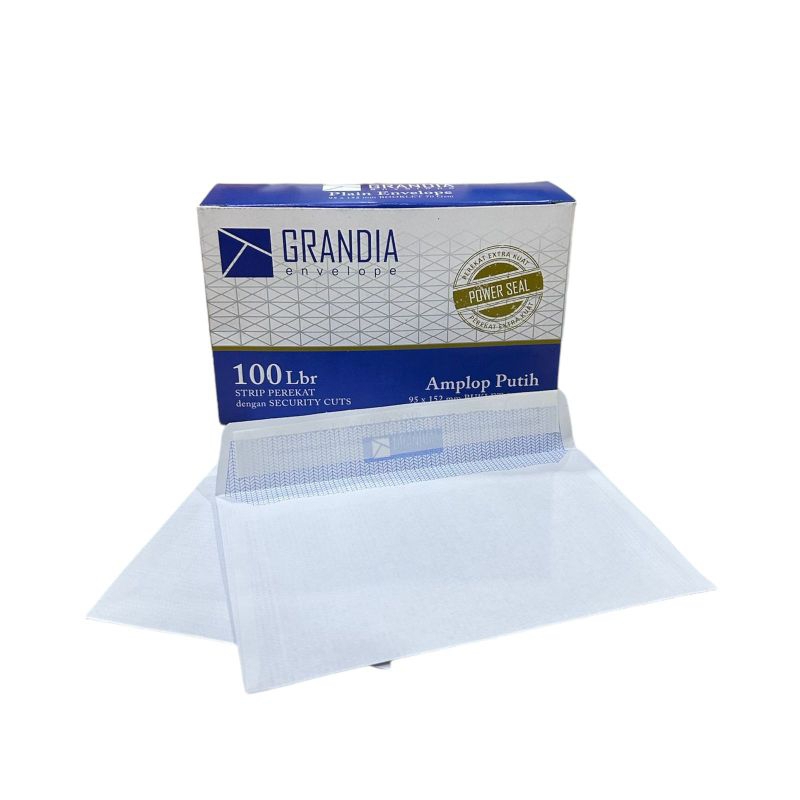 

Amplop Putih GRANDIA 95 x 125 mm isi 100 pcs