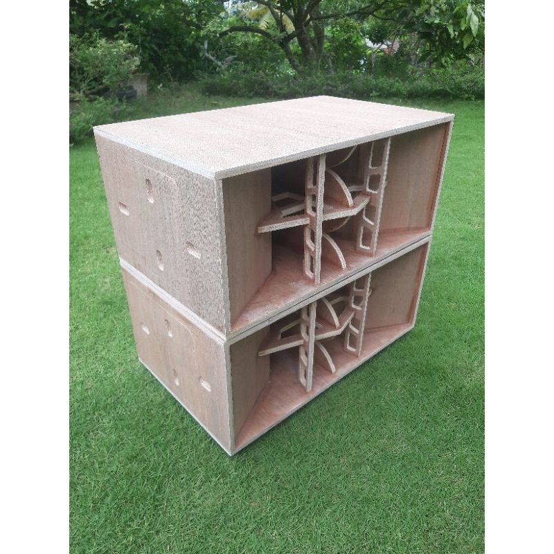 BOX SPEAKER CLA 6 INCH DOUBLE | BAHAN SEMI MERANTI