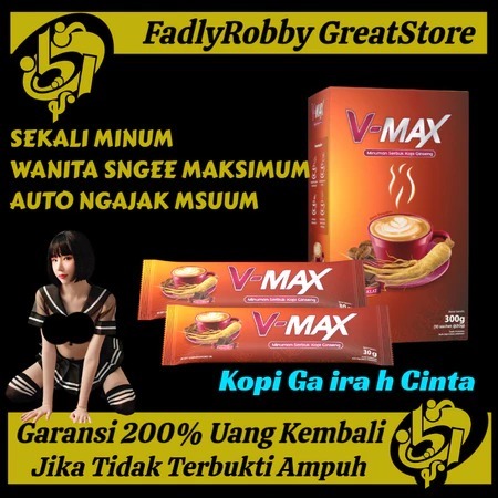 

V-max Minuman Instan Rasa Cokelat Khusus Wanita Isi 2 sachet