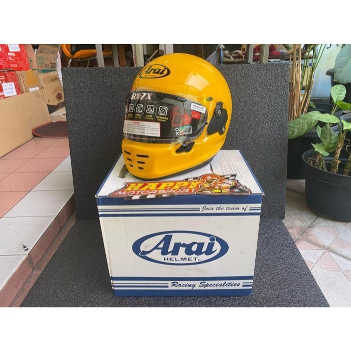 HELM FULL FACE Arai Rapide Neo Sport Yellow