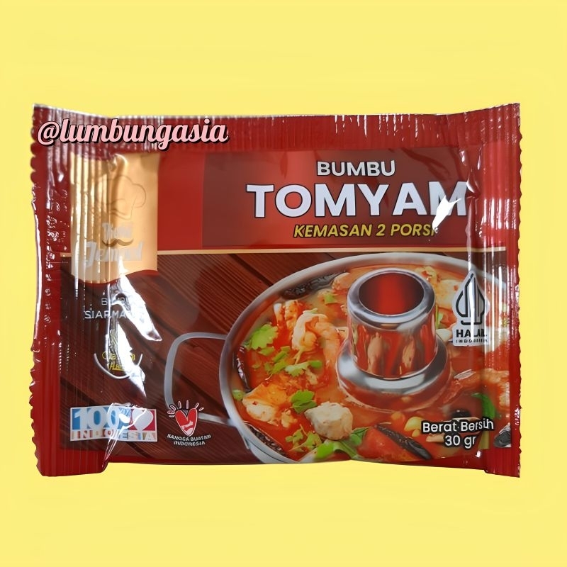 

Bumbu Tomyam 30 Gram Porsi 2 Orang Cocok Untuk Suki Dan Bakso Ikan