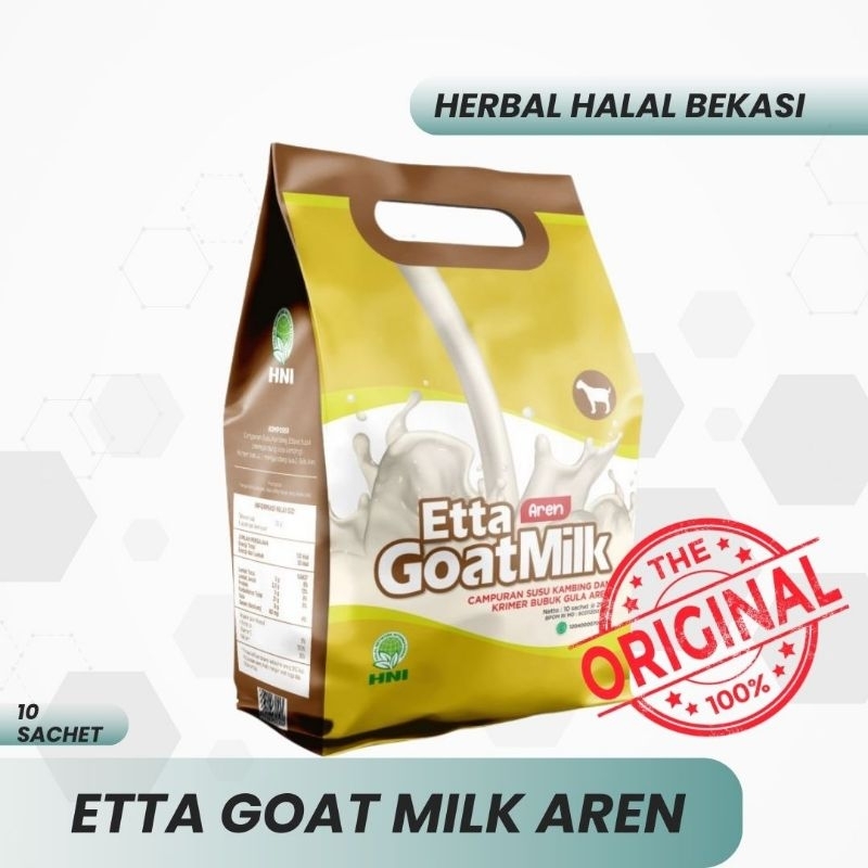 ETTA GOAT MILK AREN HNI Egm aren susu kambing gula aren Susu etawa gula aren,aman untuk diabetes,sus