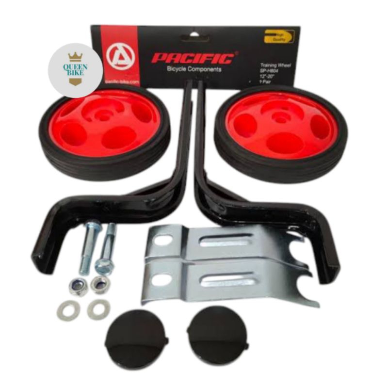 Roda Bantu Sepeda Roda Samping Lubang 4 Sepeda Anak 12 / 16 / 18 / 20 PACIFIC