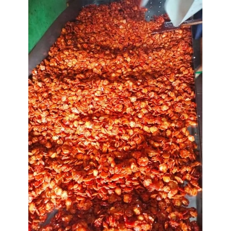 

emping melinjo pedas manis neto 1 kilo