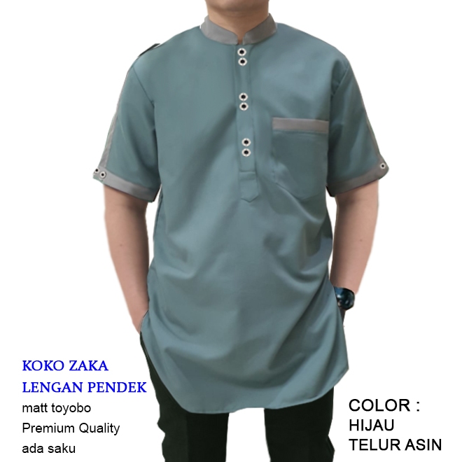 Pakaian Elegant Bju Terbaru Kpko Laki Laki Atasan Muslim Kemko Sajuak Putih Koko Dewasa 2026 Bj Musl