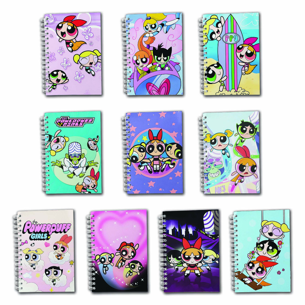 

Note Book Spiral Large (10 cm X 14 cm) Edisi Powerpuff Girl / Notebook A6 Custom / Seminar Kit Surabaya