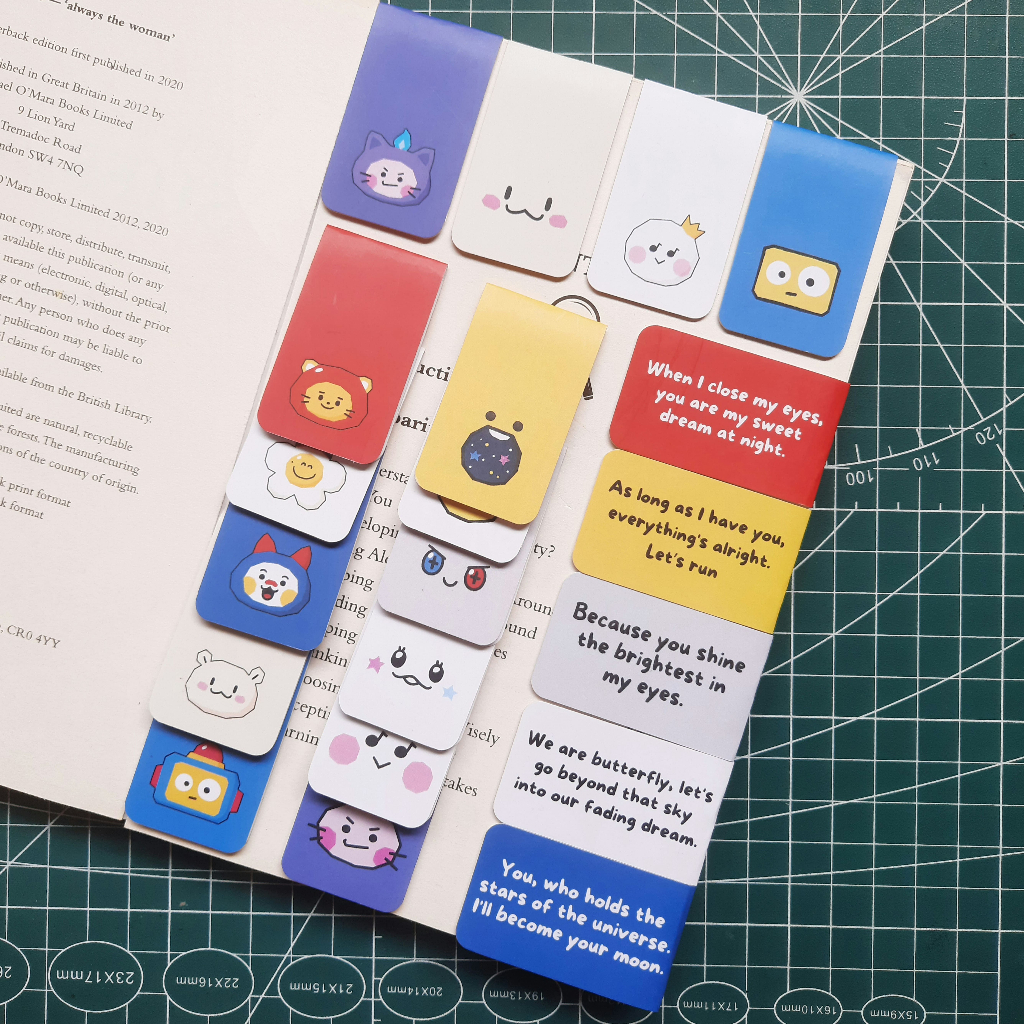 

Magnetik Bookmark / Pembatas Buku Magnetik Treasure TRUZ Versi