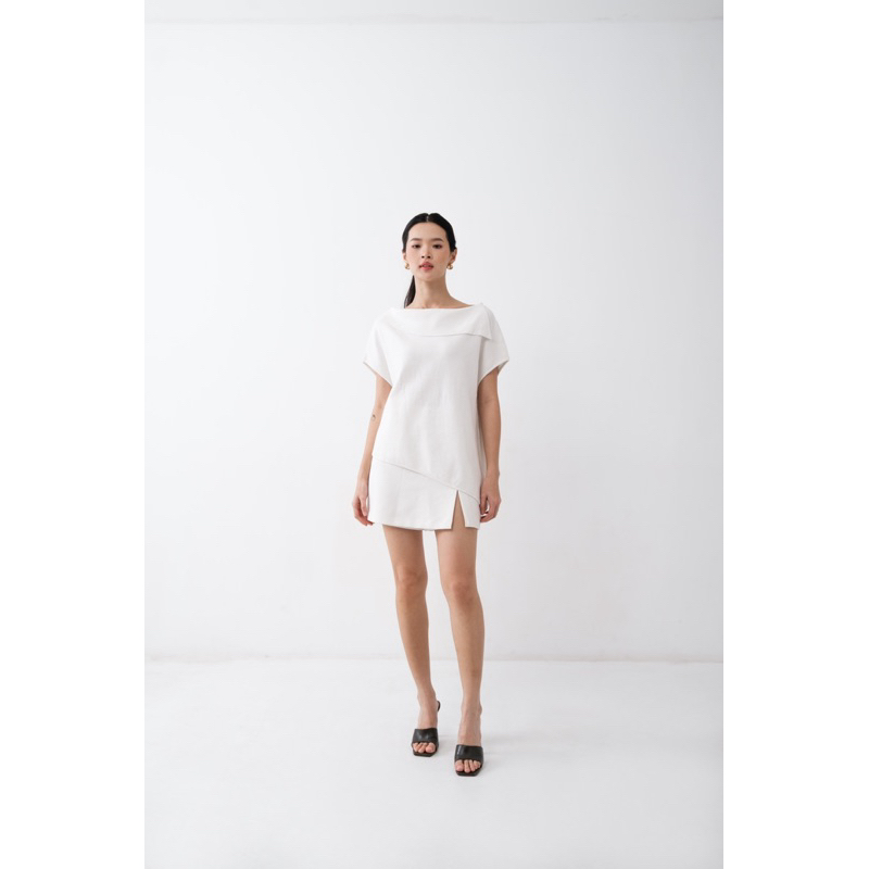 Bdy Celia Knit Top Glla Official, Warna Putih/Hitam/Cokelat