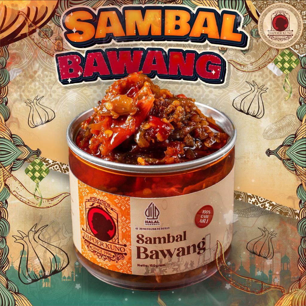 

Dapoer Kuno - Sambal Bawang 150gr