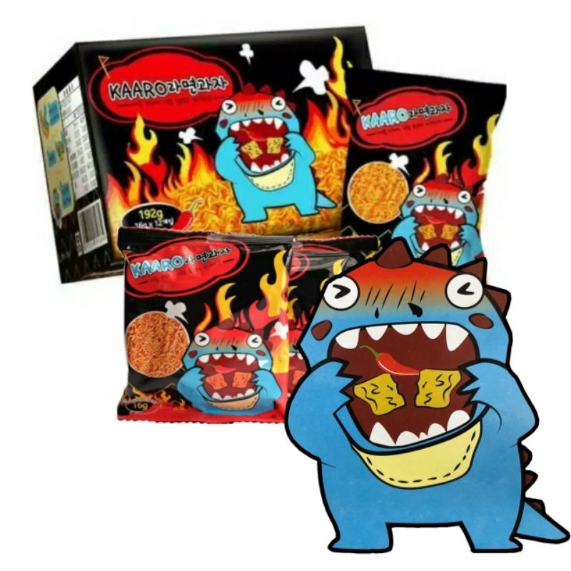 

Shogun mie kremes / rasa ayam / pedas 1 box isi 20bks ,5 in 1 Dan udang bakar isi 30bks/box