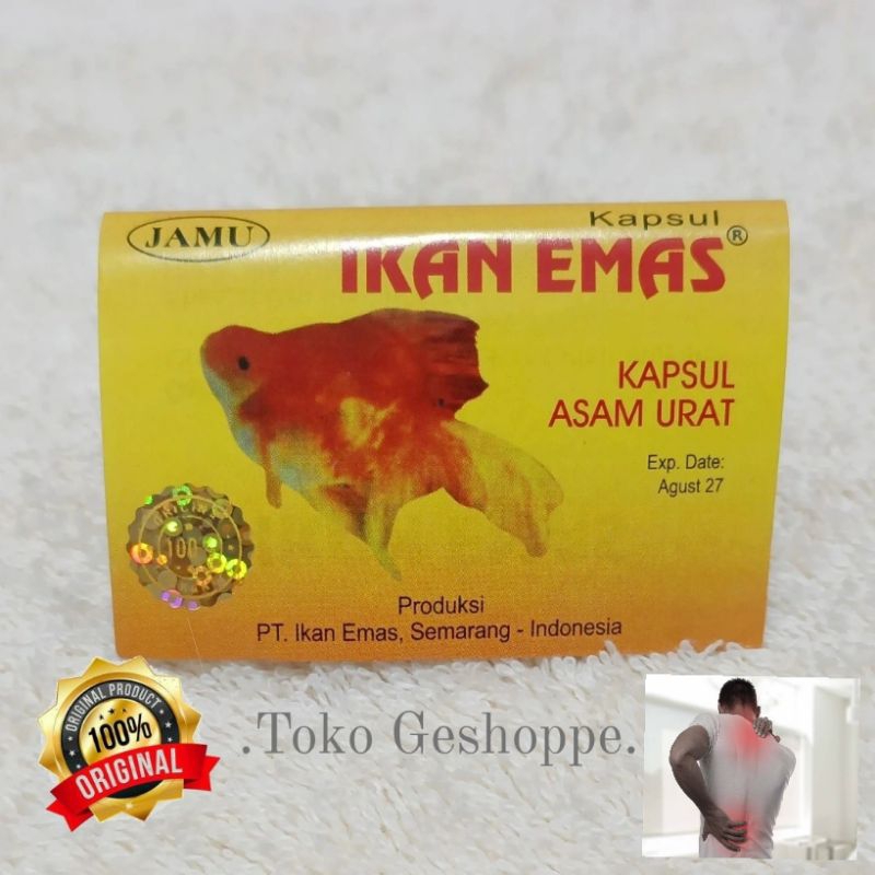 JAMU ASAM URAT CAP IKAN EMAS