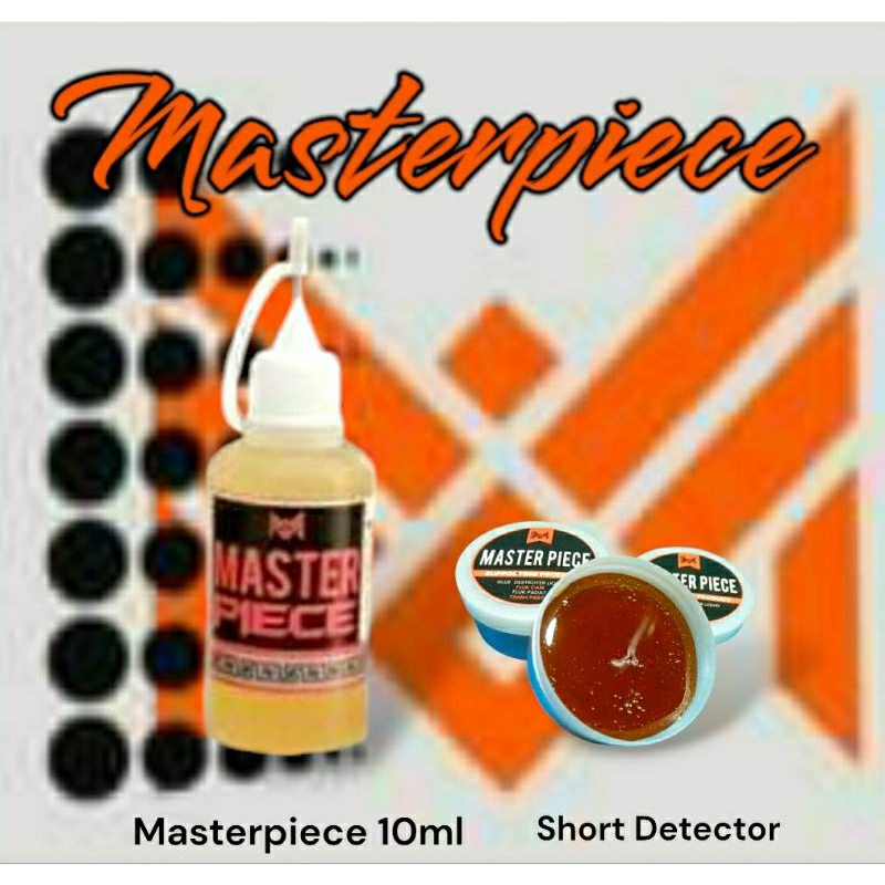 FLUX MASTERPIECE PAKET 10ML PREMIUM DAN SHORT DETECTOR UNTUK HP DAN ELEKTRONIIKA LAINYA.