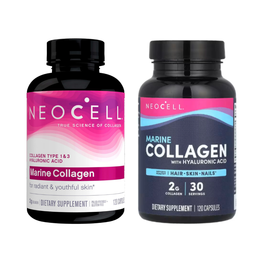 NeoCell Marine Collagen with Hyaluronic Acid - 2g Collagen 120 Kapsul