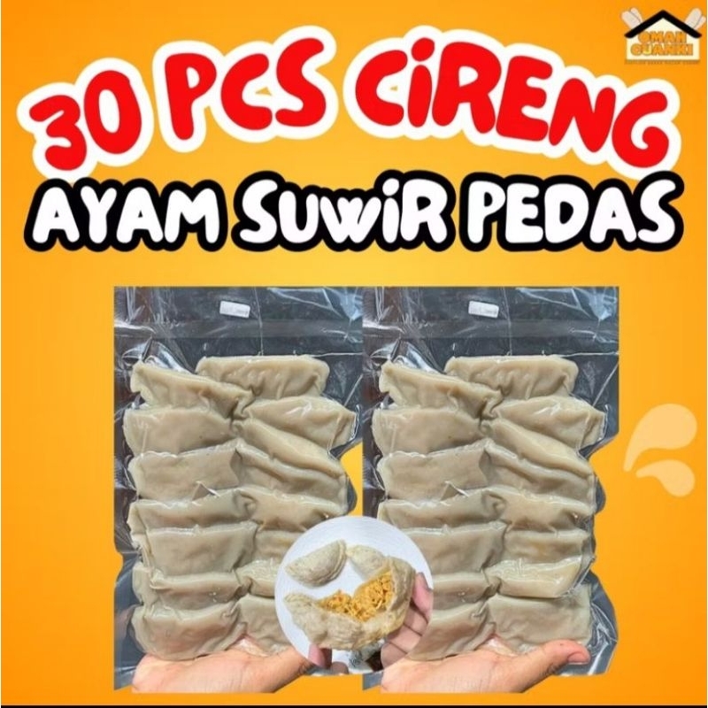 

30 Pcs Cireng Ayam Suwir Pedas