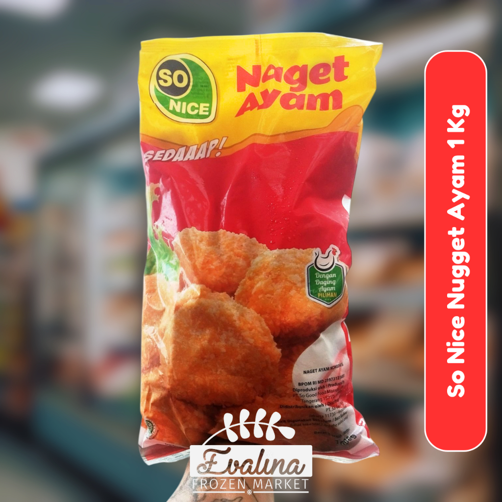 

So Nice Chicken Nugget 1 Kg Naget Ayam So Nice 1 Kg