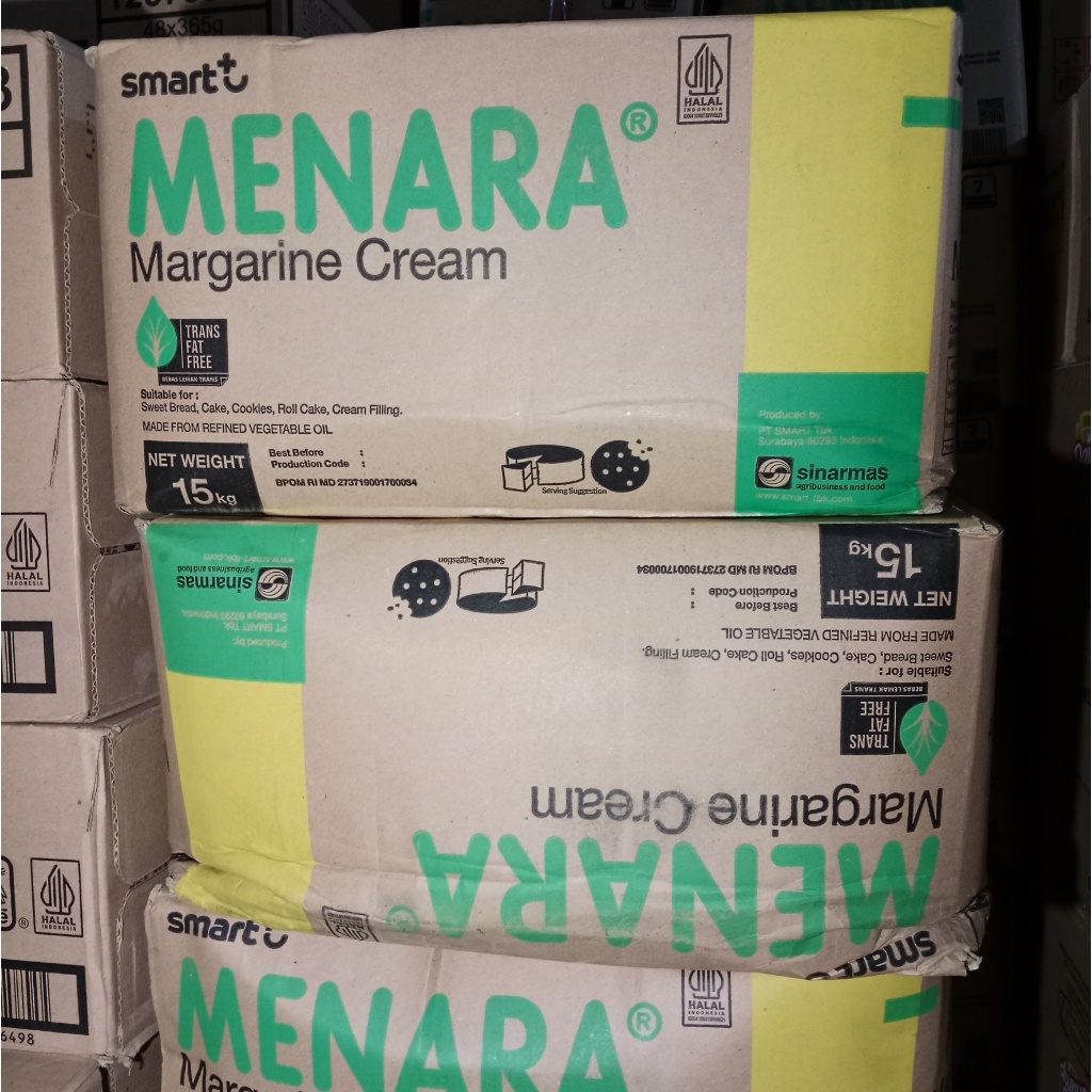 

MARGARINE MENARA 15 KG (GOSEND ONLY!!!)