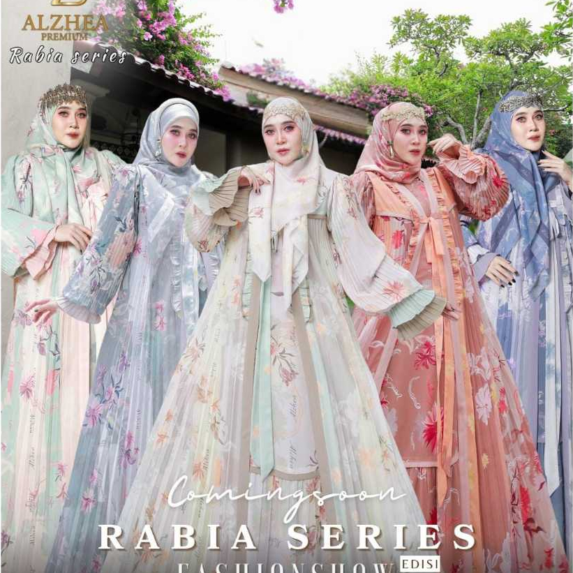 Rabia Series | Alzhea Premium | Gamis Dress Wanita