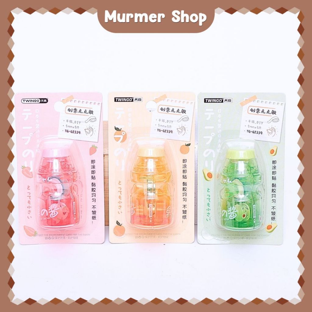 

Lem Tape Twingo Yoghurt TG-G2339 Glue Tape Glue Kertas Perekat Paper