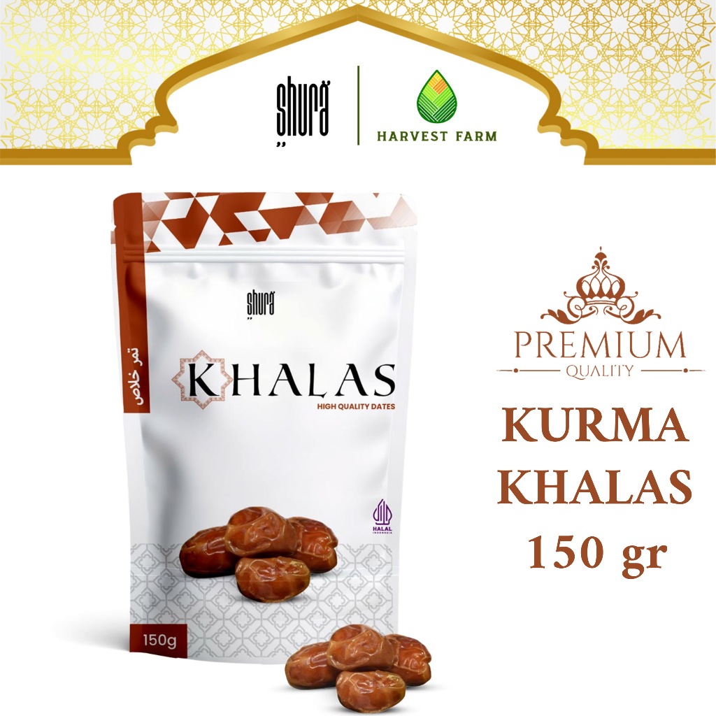 

Shura Kurma Khalas Premium Original High Quality 150gr