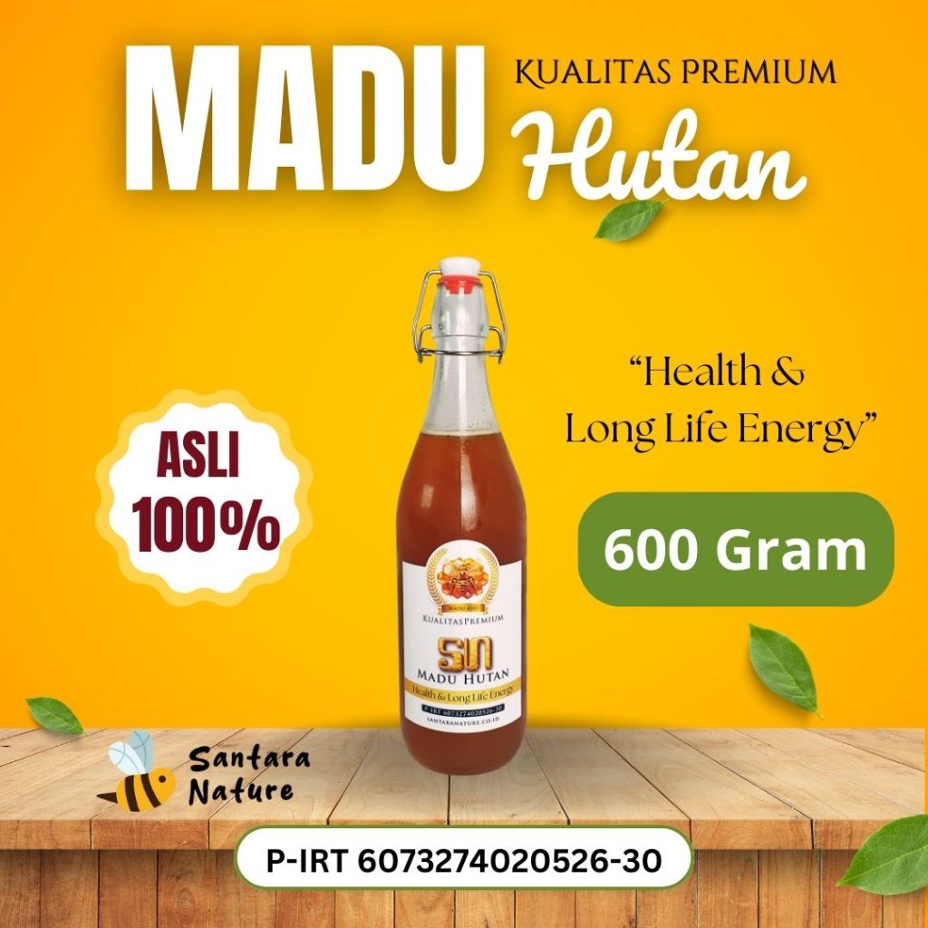 

Madu Hutan SN Asli Kualitas Premium Ukuran Sedang