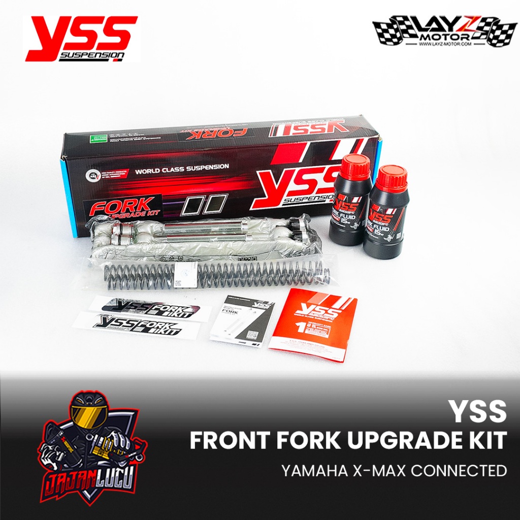YSS Front Fork Kit Xmax connected