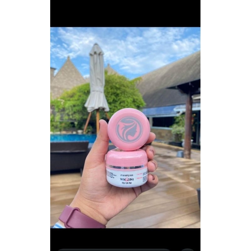 cream wsc2in1 2 POT ORI  BPOM (30ml)