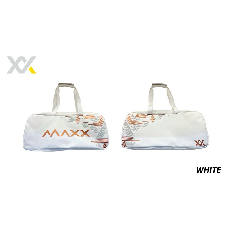 TAS BADMINTON MAXX PETAK 2 RUANG / WHITE
