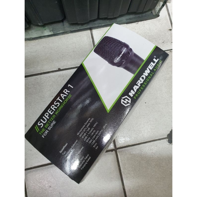 Mic Kabel Hardwell Superstars 1S Hardwell Mic Kabel Superstars 1S