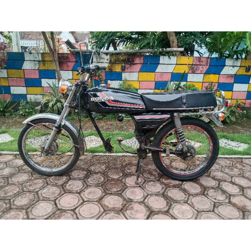 body set nyurung surung dorong CB k5 GL100 original tinggal naik mesin