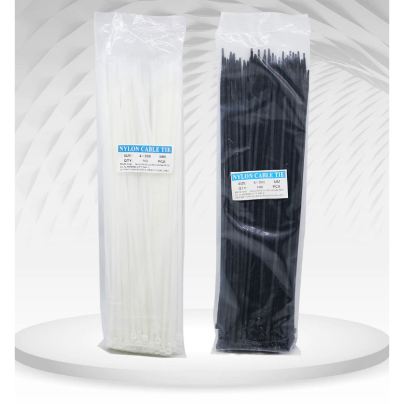 

Kabel Ties 3.6x300mm isi 100pcs Nylon Cable Tie Besar 30cm Insulock Tis 30 cm 3.6 x 300 mm Insulok pcs Panjang