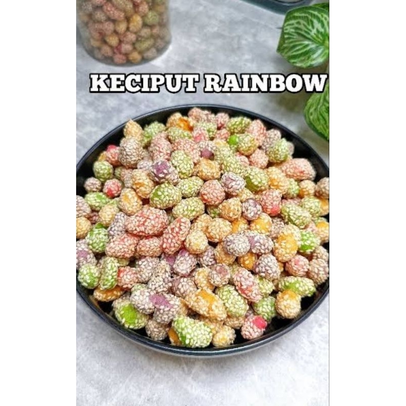 

KECIPUT WIJEN WARNA WARNI / KECIPUT RAINBOW KEMASAN 500G