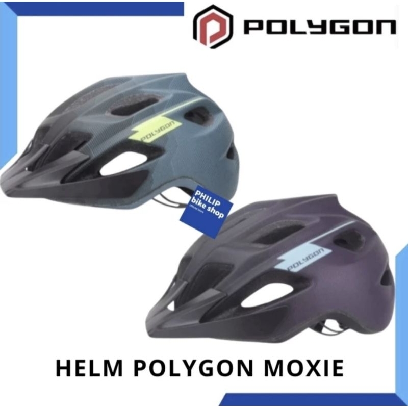 Helm Sepeda Polygon Moxie Original New