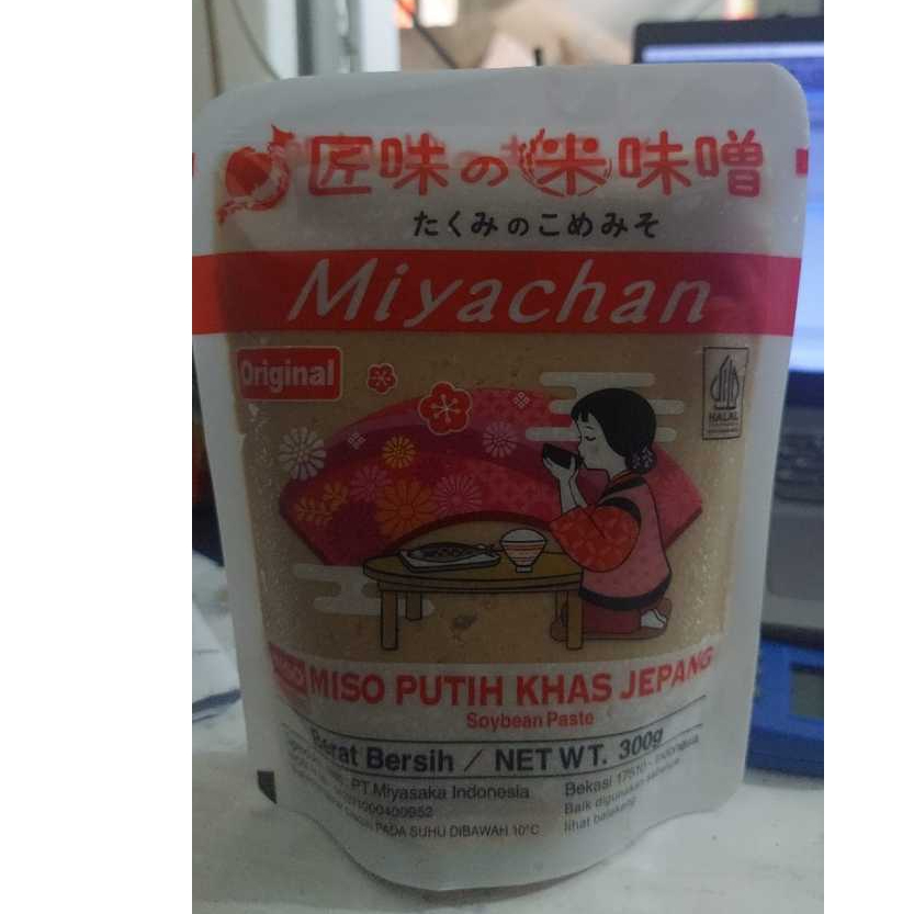 

miya chan miyachan shinshuichi 300g miso putih jepang pasta miso rebranding mikochan