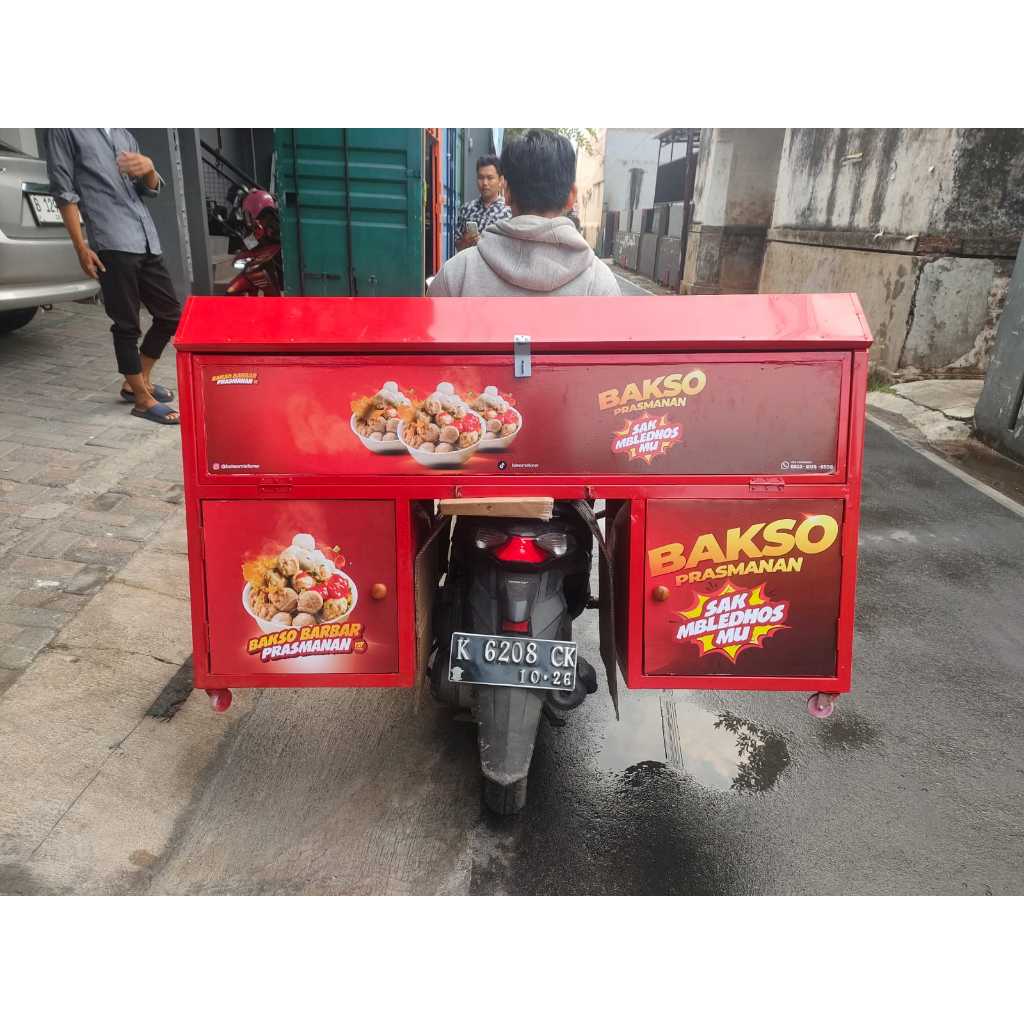 Booth Sepeda Motor Bakso keliling