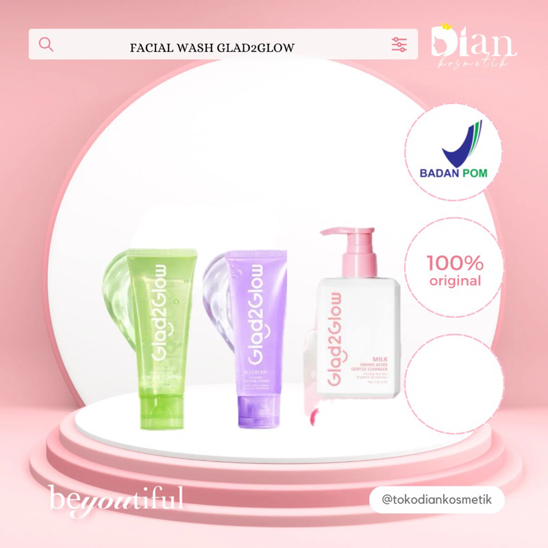 FACIAL WASH GLAD2GLOW