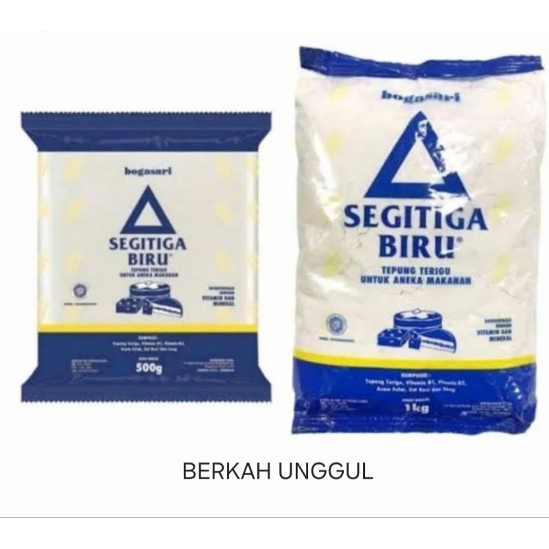 

Tepung Segitiga Biru 500gram&1kg