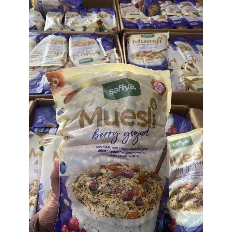 

MUESLI BERRY YOGURT 500gr