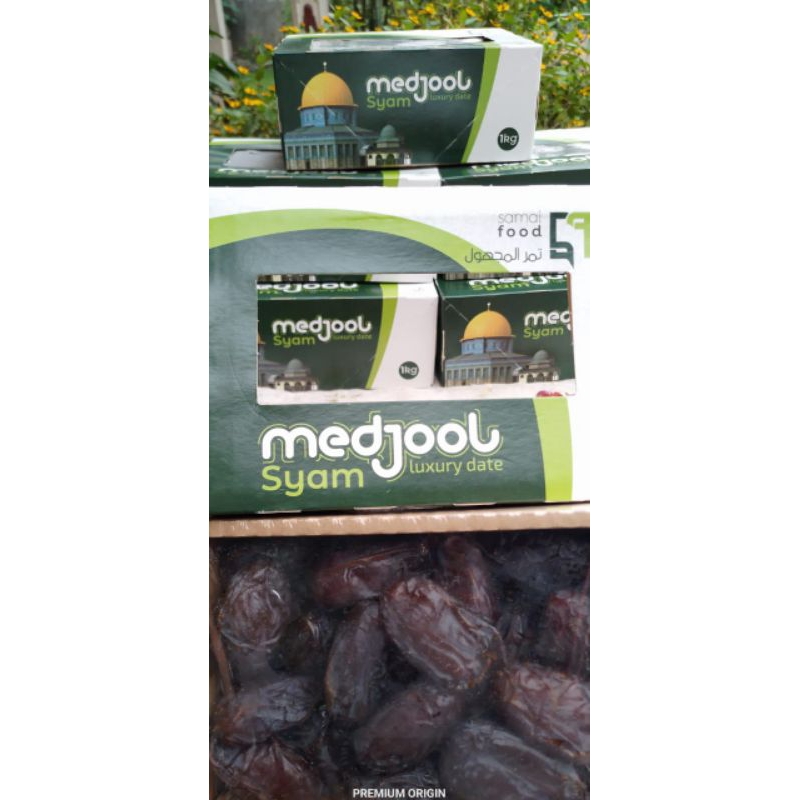 

KURMA MEDJOOL SYAM 1kg/ MEDJOOL SYAM 1kg