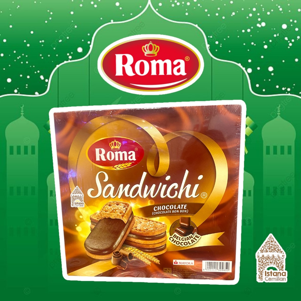 

Roma Sandwichi Cokelat Box 240 Gram Kue Hampers Lebaran Idul Fitri