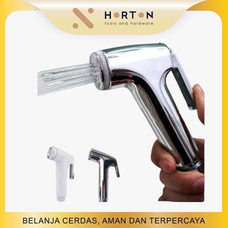 Kepala Jet Shower Spray Chrome / Kepala Jet Washer Shower Toilet / Jet Shower Closet