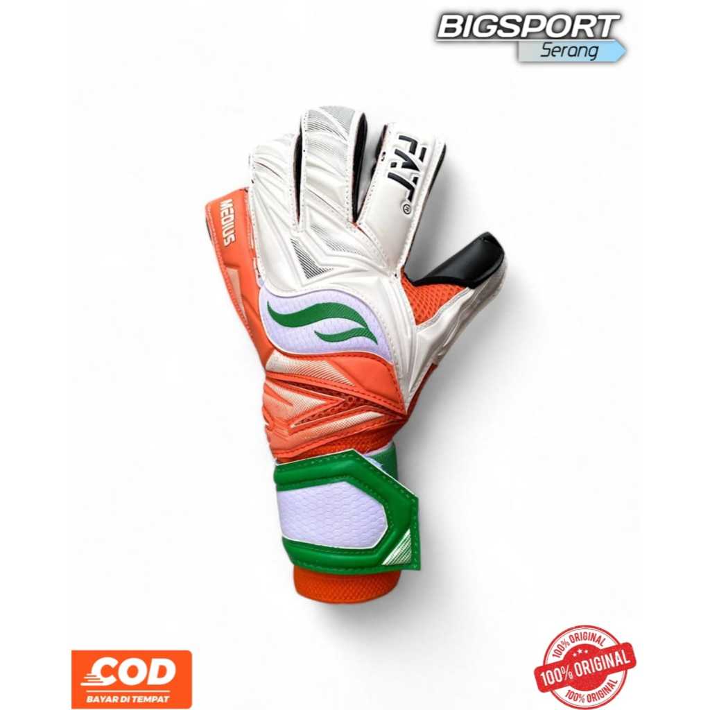 Sarung Tangan kiper Original FAT Medius P cut