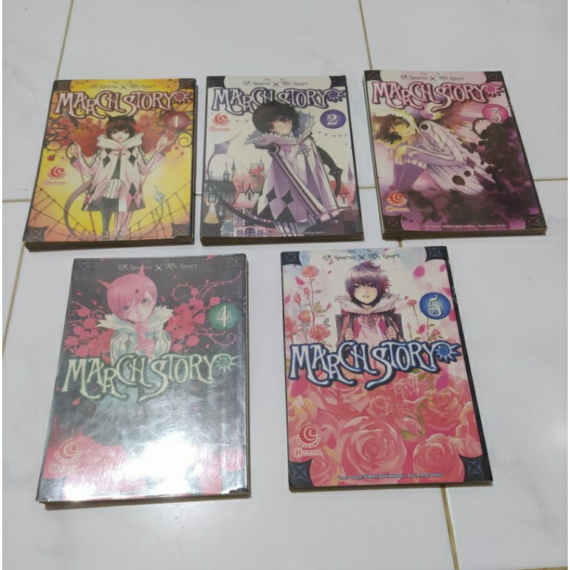 Koleksi Komik Anime Jepang Series March Story
