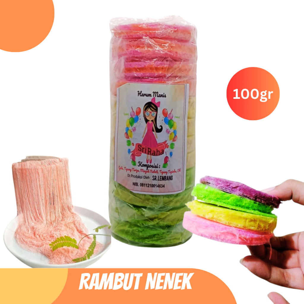 

JAJANAN JADOEL RAMBUT NENEK RESEP ASLI MANIS HARUM KRESSS